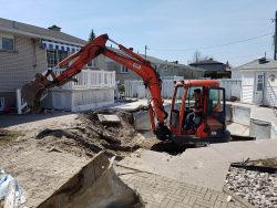 Démolition de piscine